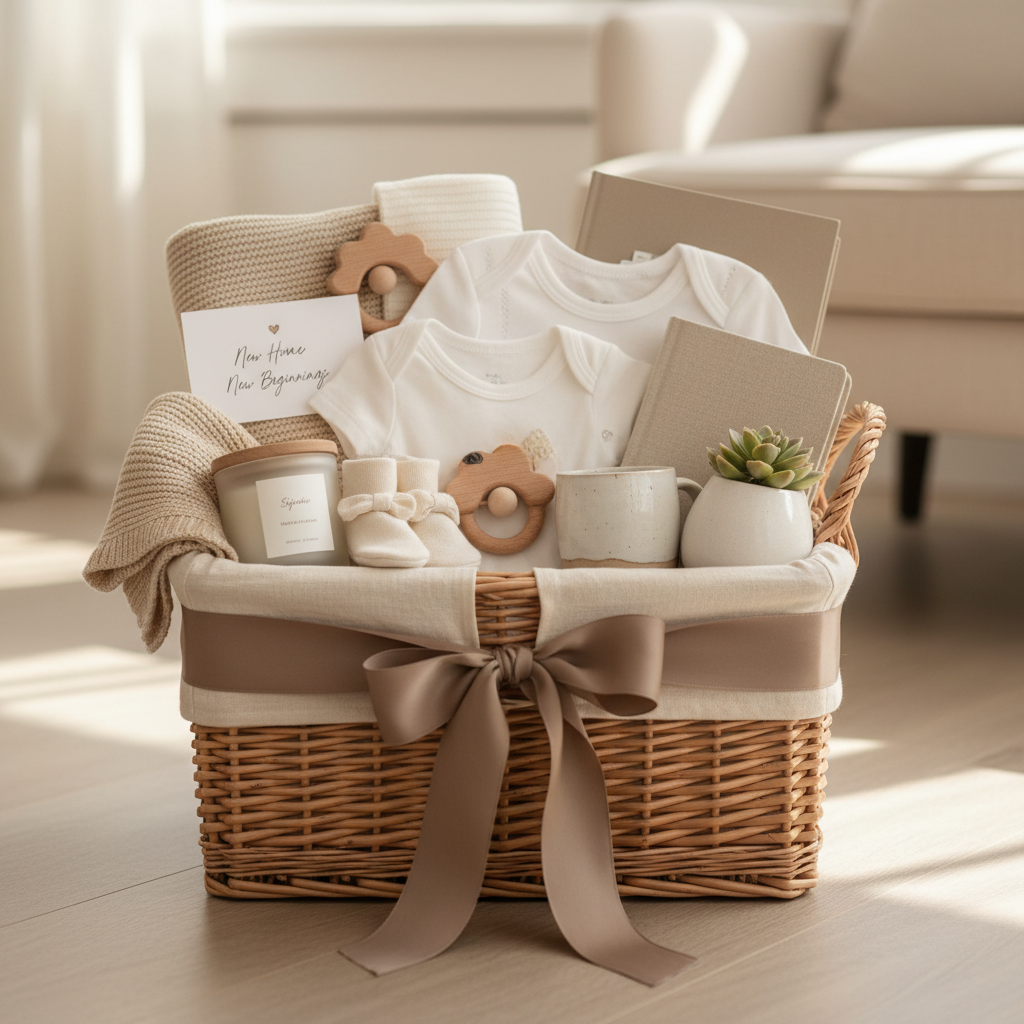 New Home, New Baby Gift Box